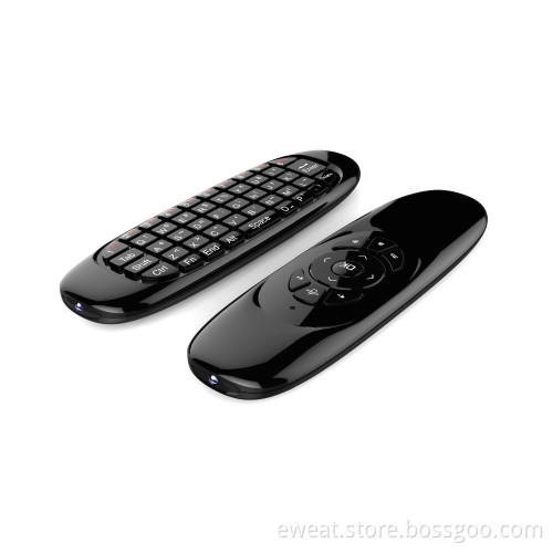 Fly Air Mouse and mini Wireless Gaming Keyboard 2.4GHz Remote Control Sale Mini Wireless Keyboard EW05